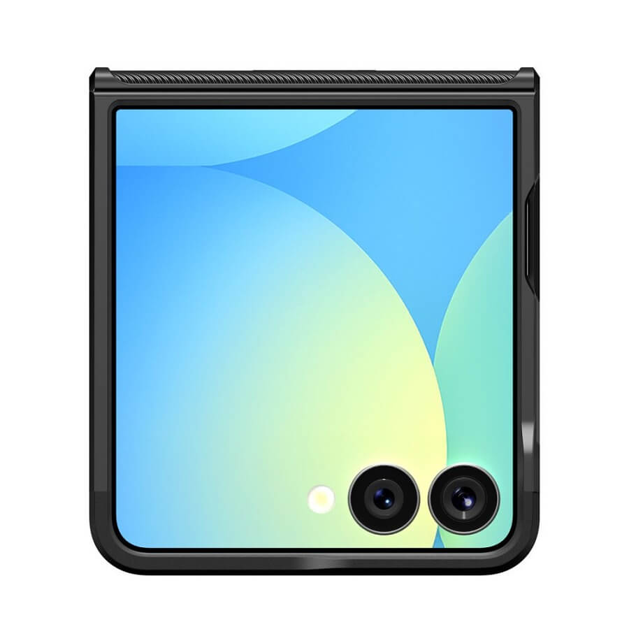 Magsafe Калъф с Предпазител за Samsung Z Flip 7, Spigen Slim Armor Pro Case, Черен (4)