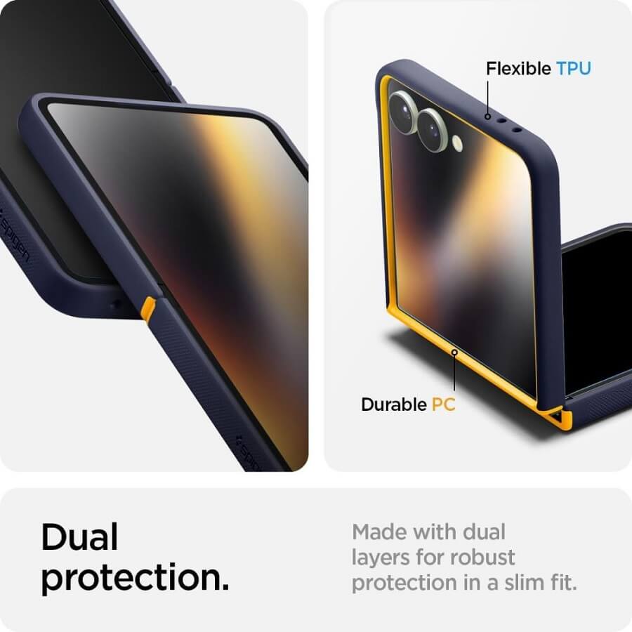 Magsafe Калъф за Samsung Z Flip 7, Spigen Nano Pop Case, Лилав (2)