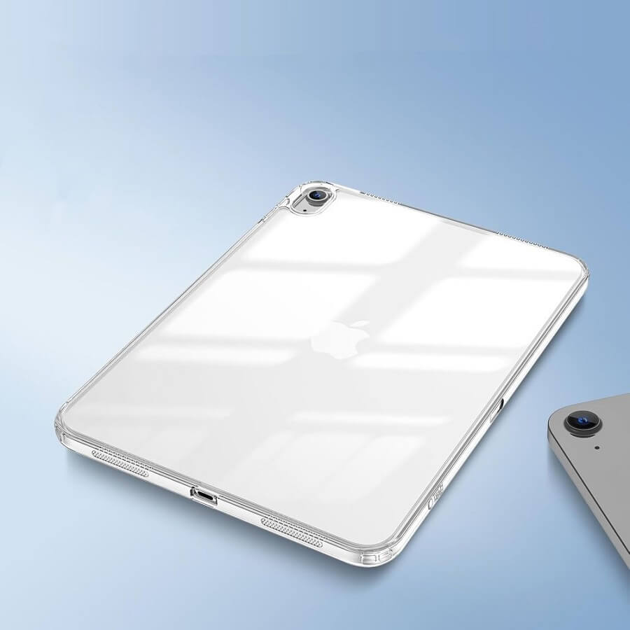 Калъф за iPad 11th 2025 A16/ 10th 2022, Tech-Protect FlexAir Hybrid Clear Case, Прозрачен (3)