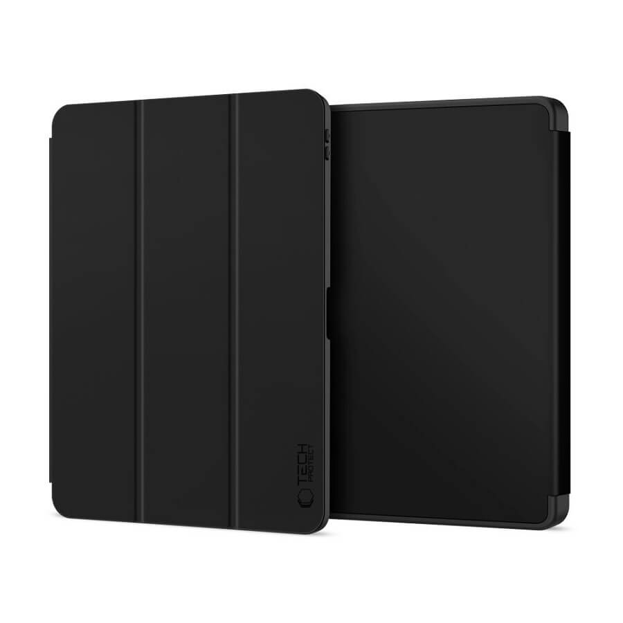 Защитен Калъф за Xiaomi Redmi Pad 2 11" 2025, Tech-Protect Trifold Slim Pen Case, Черен (2)