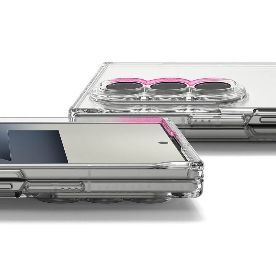 Тънък Калъф за Samsung Z Fold 7, Ringke Fusion Case, Прозрачен (6)