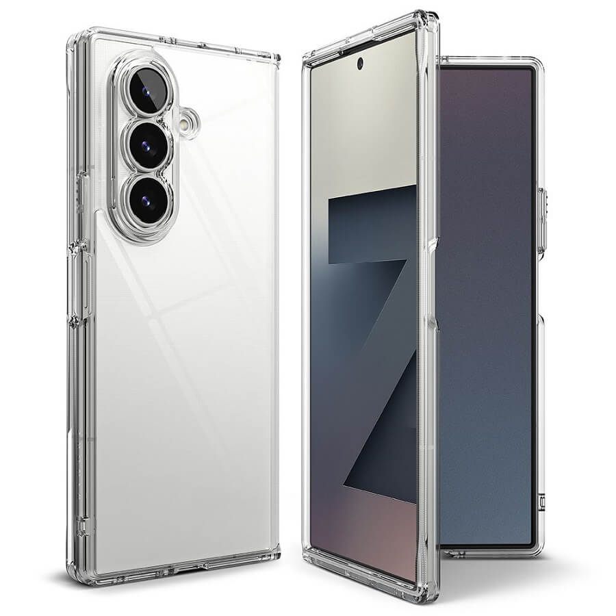 Тънък Калъф за Samsung Z Fold 7, Ringke Fusion Case, Прозрачен (4)
