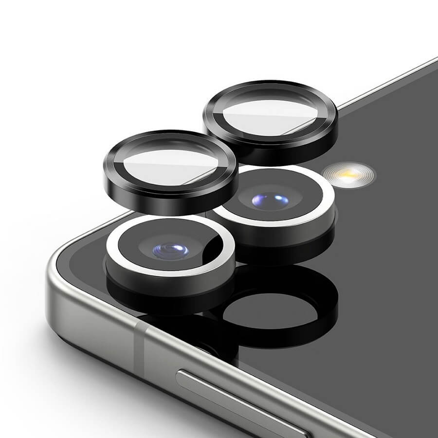 Протектор за Камерата на Samsung Z Flip 7, Ringke Cam Lens Glass 2бр., Черен