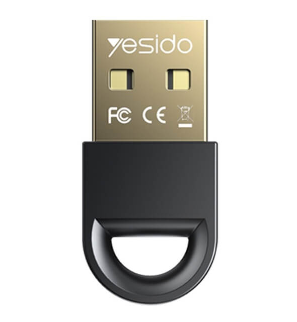 Блутут Адаптер, Bluetooth Transmitter Dongle 5.1, Черен