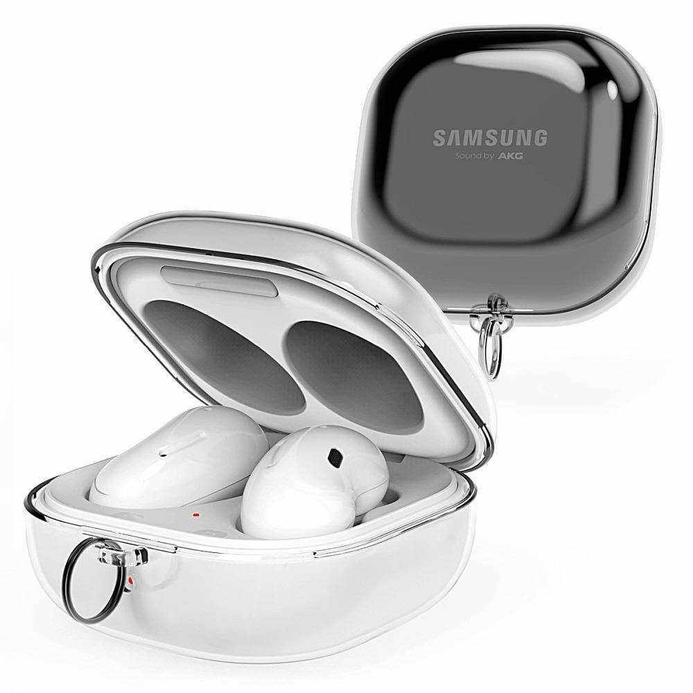 Оригинален Калъф за Samsung Galaxy Buds 2/ Pro/ Live/ FE, Nukin Hard Case, Прозрачен