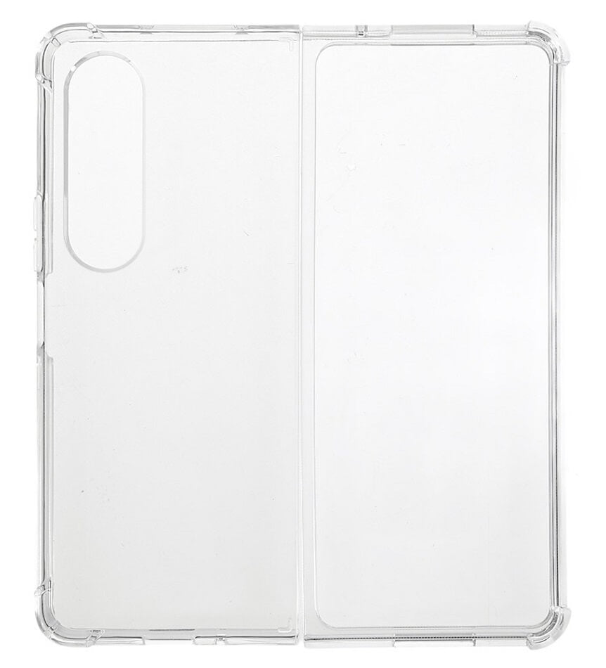 Противоударен Калъф за Samsung Z Fold 4, Shockproof TPU, Прозрачен