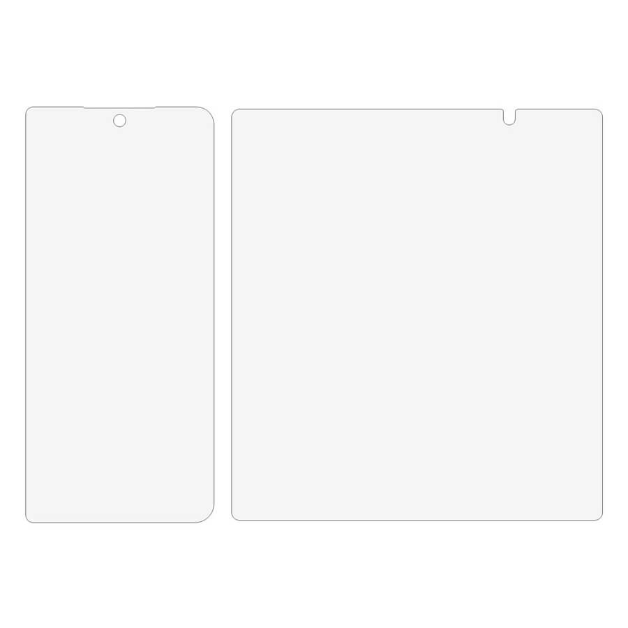 Комплект Протектори 2в1 за Honor Magic V5/ V3/ V2, Screen Set Film Glass, Прозрачен (2)