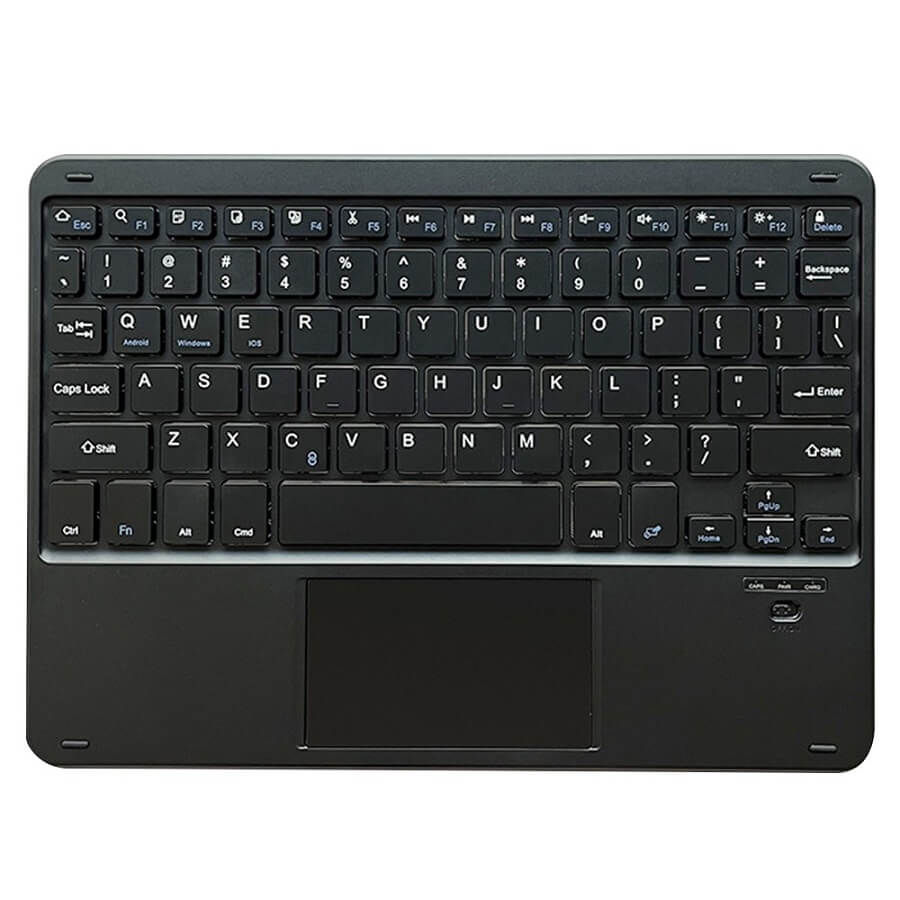 Преносима Безжична Клавиатура с Тъчпад, Slim Wireless Keyboard, Черен