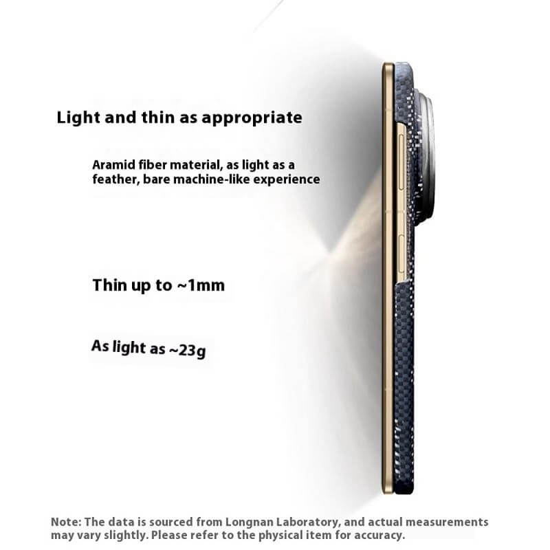 Magsafe Карбонов Калъф за Honor Magic V5, Aramid Fiber Case, Черен (5)