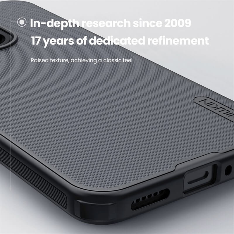 Magsafe Калъф за Xiaomi 15T, Nillkin Super Frosted Pro Case, Черен (7)
