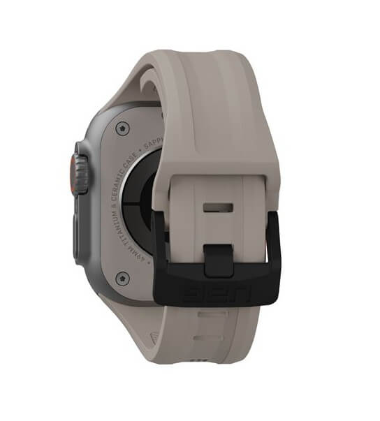 Силиконова Каишка за Apple Watch 49/ 46/ 45/ 44/ 42mm, UAG Scout Band, Сив (3)