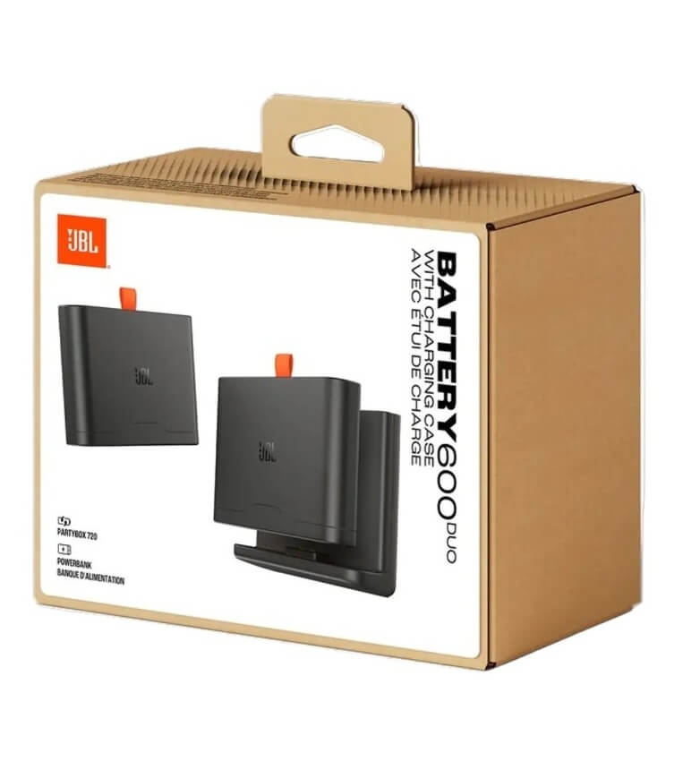 Батерия JBL Battery 600 Duo with Charging Case, Черен (10)
