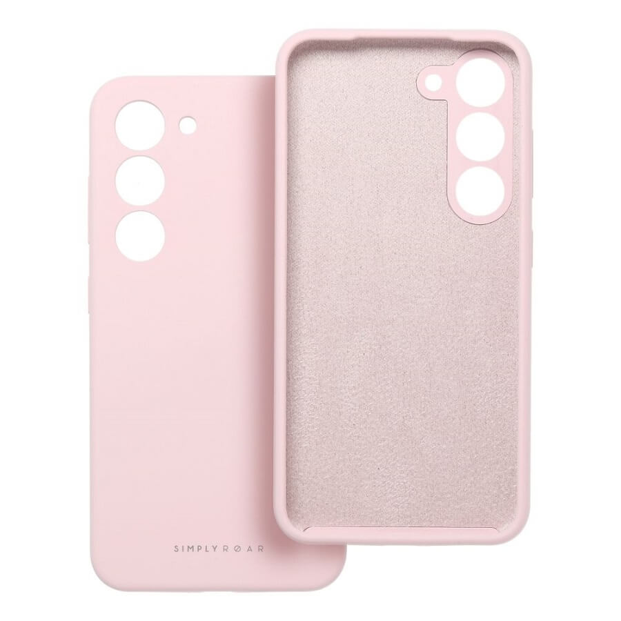 Силиконов Калъф за Xiaomi Redmi 15C, Roar Cloud-Skin Case, Розов (3)