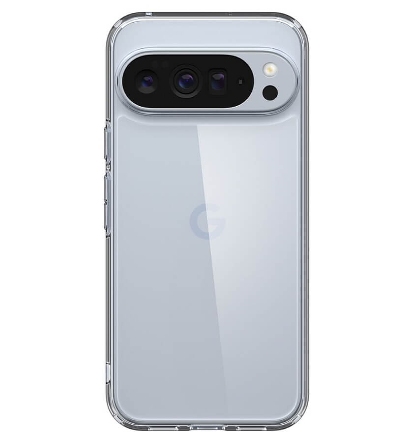 Противоударен Калъф за Google Pixel 10 Pro XL, Spigen Ultra Hybrid Case, Прозрачен (2)