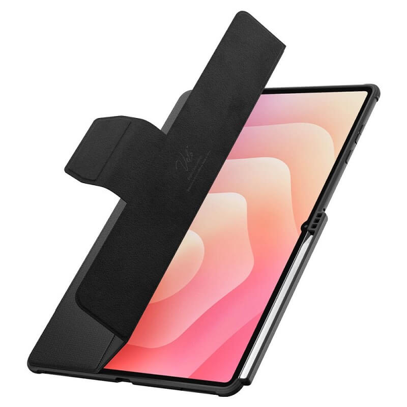 Противоударен Калъф за Samsung Tab S11 Ultra 14.6", Spigen Rugged Armor Pro Case, Черен (7)