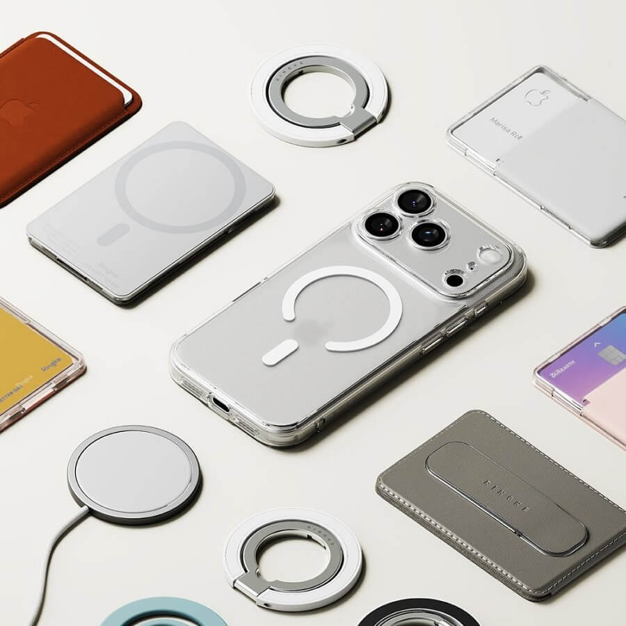 Magsafe Калъф за iPhone 17 Pro, Ringke Fusion Matte Case, Прозрачен (7)