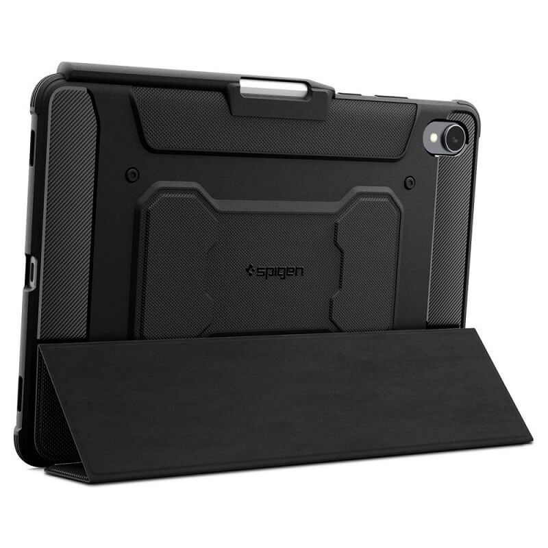 Противоударен Калъф за Samsung Tab S11, Spigen Rugged Armor Pro Case, Черен (8)