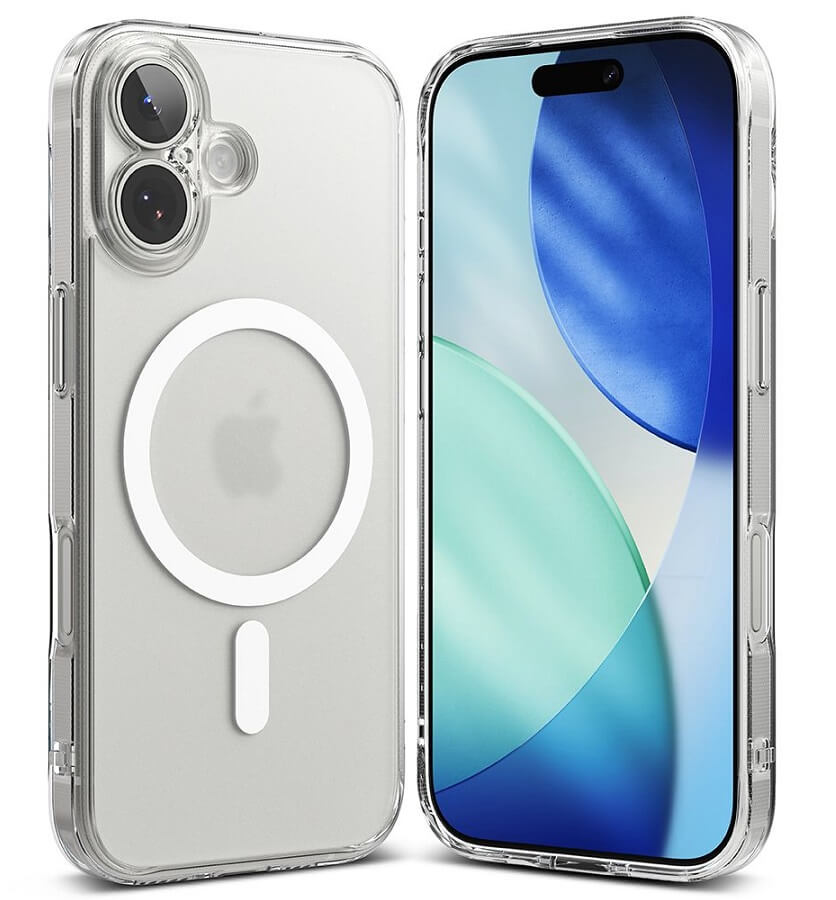 Magsafe Калъф за iPhone 17, Ringke Fusion Matte Case, Прозрачен
