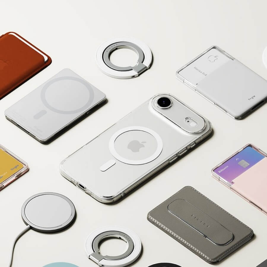 Magsafe Калъф за iPhone Air, Ringke Fusion Magnetic Case, Прозрачен (7)
