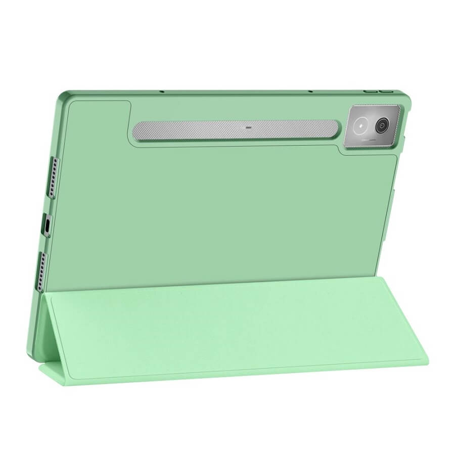 Калъф за Lenovo Idea Tab Pro 12.7" TB-373, Tech-Protect Trifold Slim Pen Case, Зелен (5)