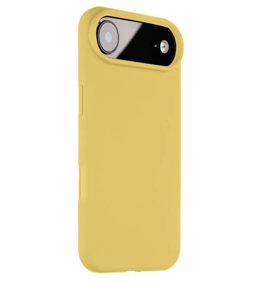 Magsafe Силиконов Калъф за iPhone Air, Tactical MagForce Velvet Smoothie Case, Жълт (2)