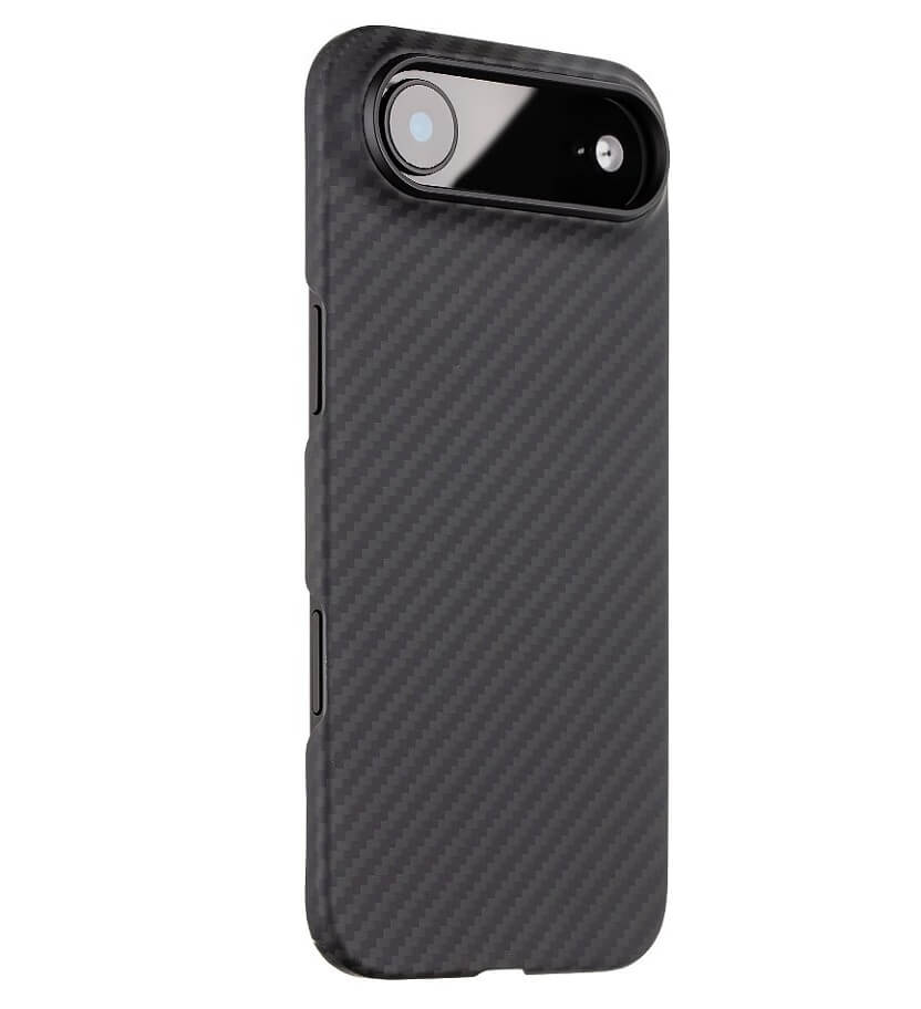 Magsafe Кевларен Калъф за iPhone Air, Tactical MagForce Aramid Case, Черен (2)
