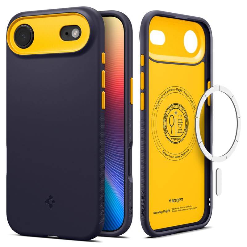 Magsafe Калъф за iPhone Air, Spigen Nano Pop Case, Син (3)
