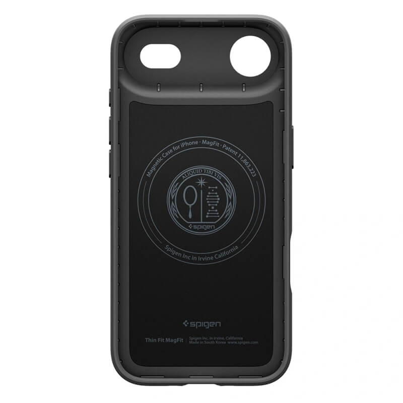Magsafe Калъф за iPhone Air, Spigen Thin Fit Case, Черен (2)