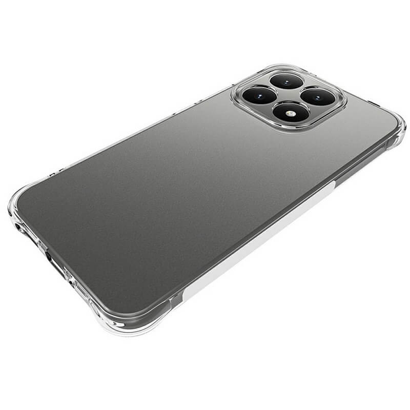 Противоударен Силиконов Калъф за Xiaomi 15T, Shockproof Case, Прозрачен (3)