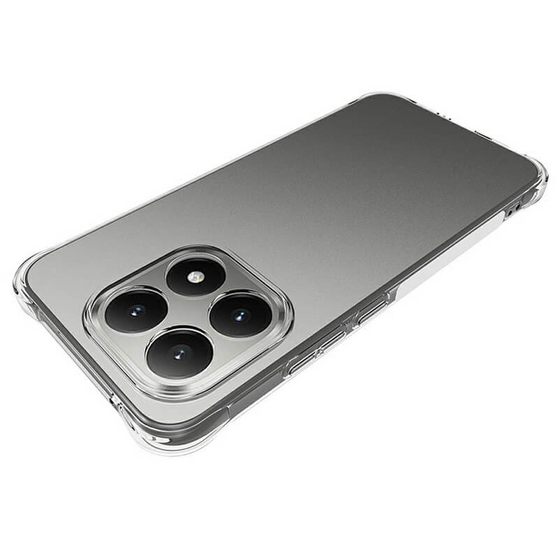 Противоударен Силиконов Калъф за Xiaomi 15T, Shockproof Case, Прозрачен (4)