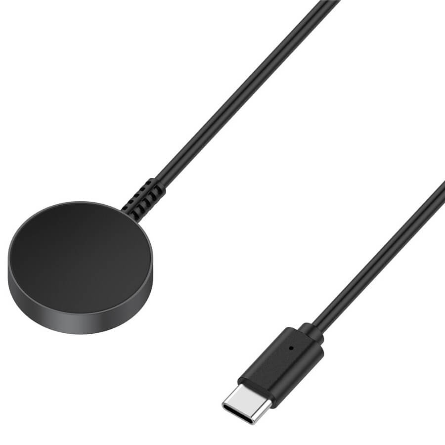 Бързо Зарядно за Samsung Watch 6/ 5/ 4, Wireless Charger, Черен (7)