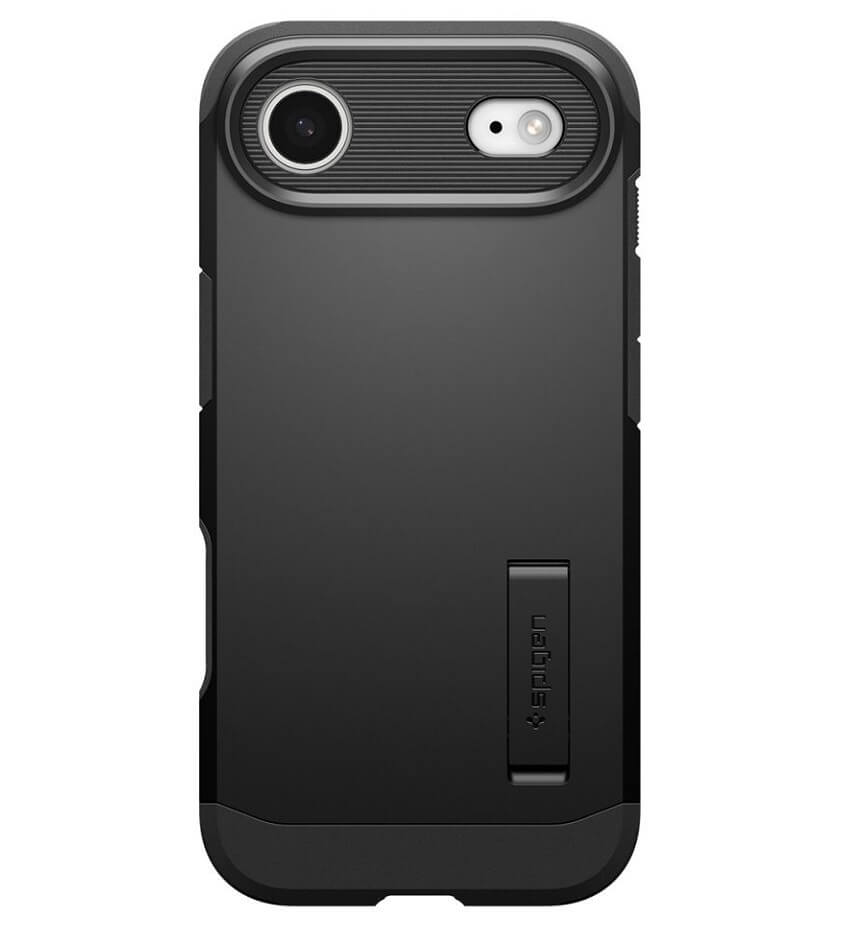 MagSafe Противоударен Калъф за iPhone Air, Spigen Tough Armor T Case, Черен