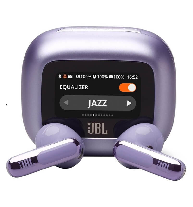 Безжични Слушалки, JBL Live Flex 3, Лилав