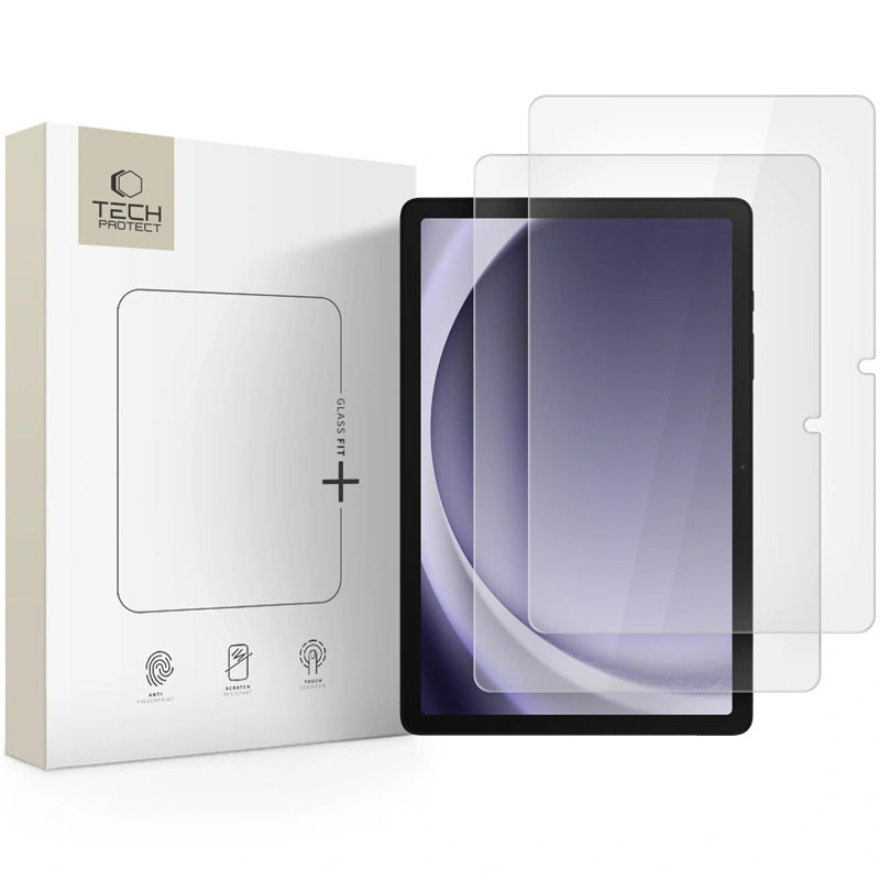 Стъклен Протектор за Samsung Tab A11 Plus/ A9 Plus 11", Tech-Protect Fit+ Glass 2бр., Прозрачен