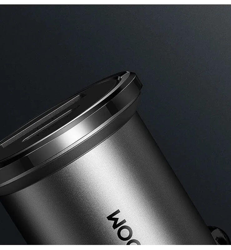 Зарядно за Кола USB-C/A, Joyroom 45W Mini Charger PD-QC3.0, Сив (5)
