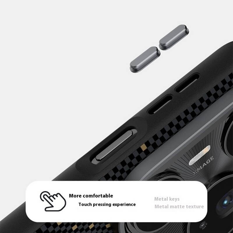 Magsafe Кожен Калъф за Huawei Pura 80 Pro, Abeel Ultra-Slim Case, Черен (7)
