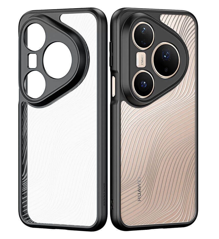 Елегантен Калъф за Huawei Pura 80 Pro, Dux Ducis Aimo Case, Черен (2)