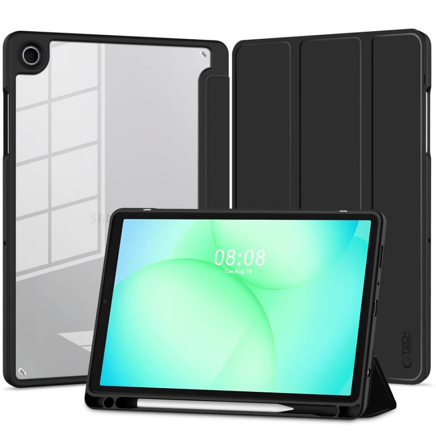 Калъф за Samsung Tab A11/ A9 8.7", Tech-Protect SC Pen Hybrid Case, Черен