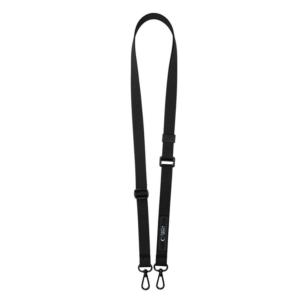 Връзка за Носене на Телефон, Tech-Protect C6S Rope CrossBody, Черен (4)