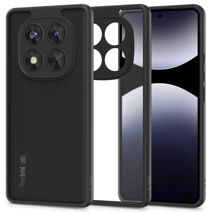 Матов Калъф за Xiaomi Redmi Note 14 Pro 5G, Tech-Protect MagMat Case, Черен