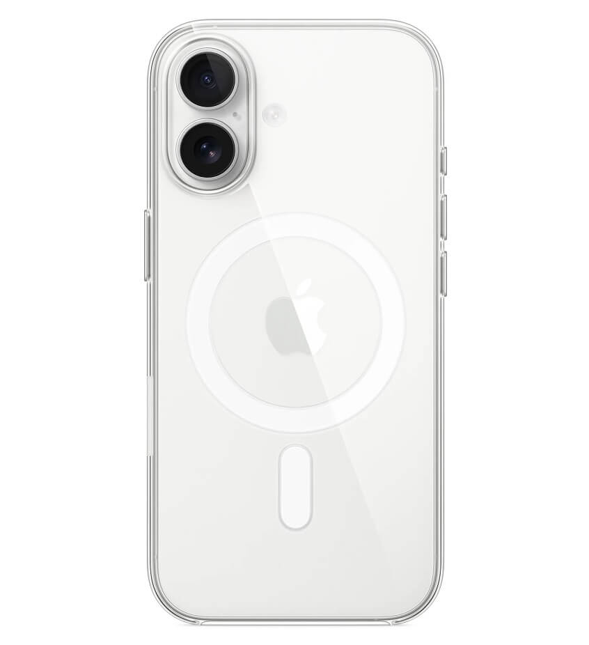 Оригинален Калъф за iPhone 17, Clear Magsafe Case MGF24ZM/A, Прозрачен (2)