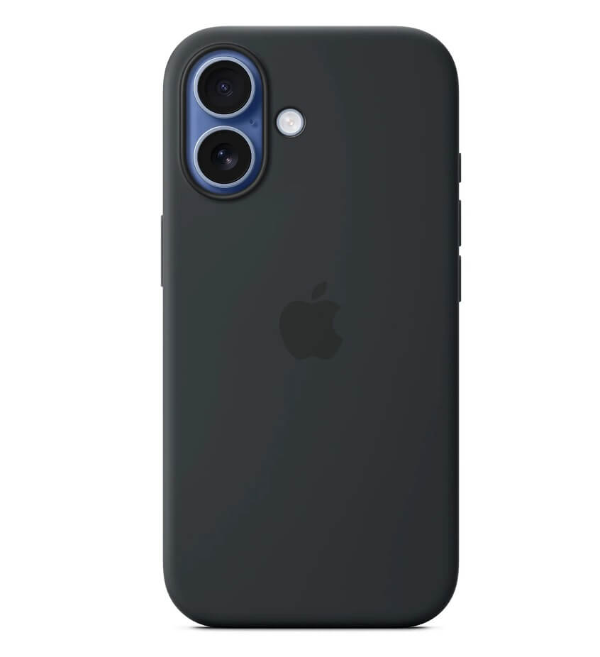 Оригинален Силиконов Калъф за iPhone 17, Silicone Magsafe Case MGF14ZM/A, Черен (3)