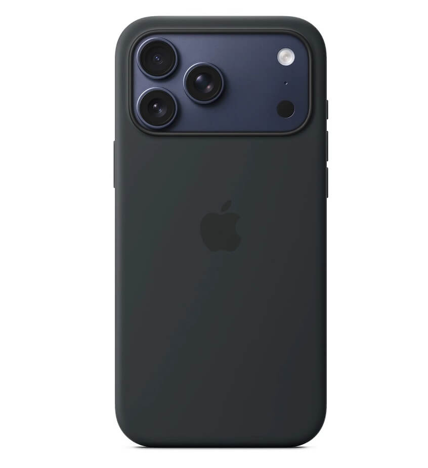 Оригинален Силиконов Калъф за iPhone 17 Pro Max, Silicone Magsafe Case MGFR4ZM/A, Черен (3)