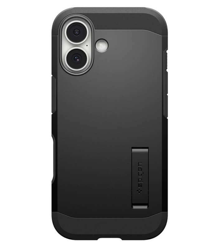 MagSafe Противоударен Калъф за iPhone 17, Spigen Tough Armor T Case, Черен (2)