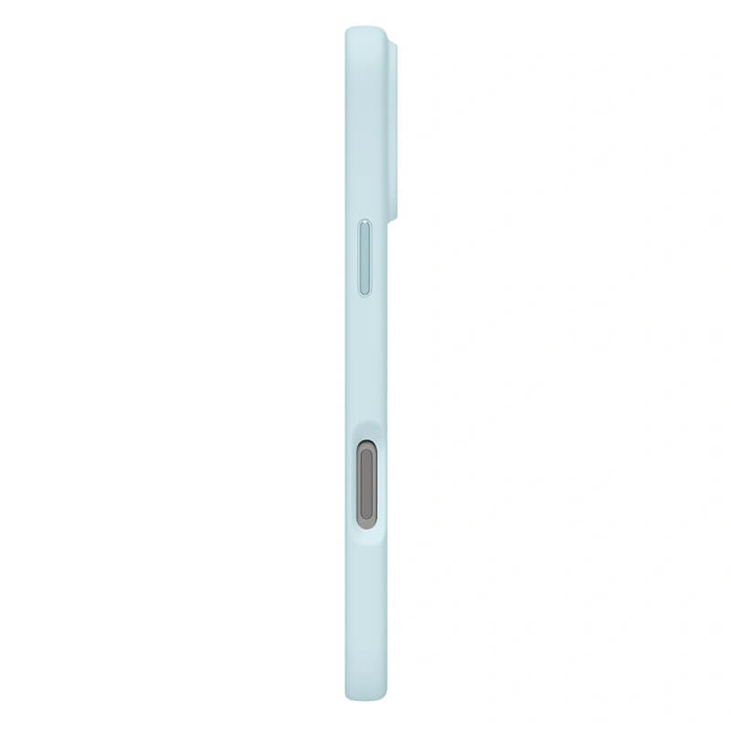 Magsafe Калъф за iPhone 17 Pro, Spigen Silicone Fit Case, Син (4)