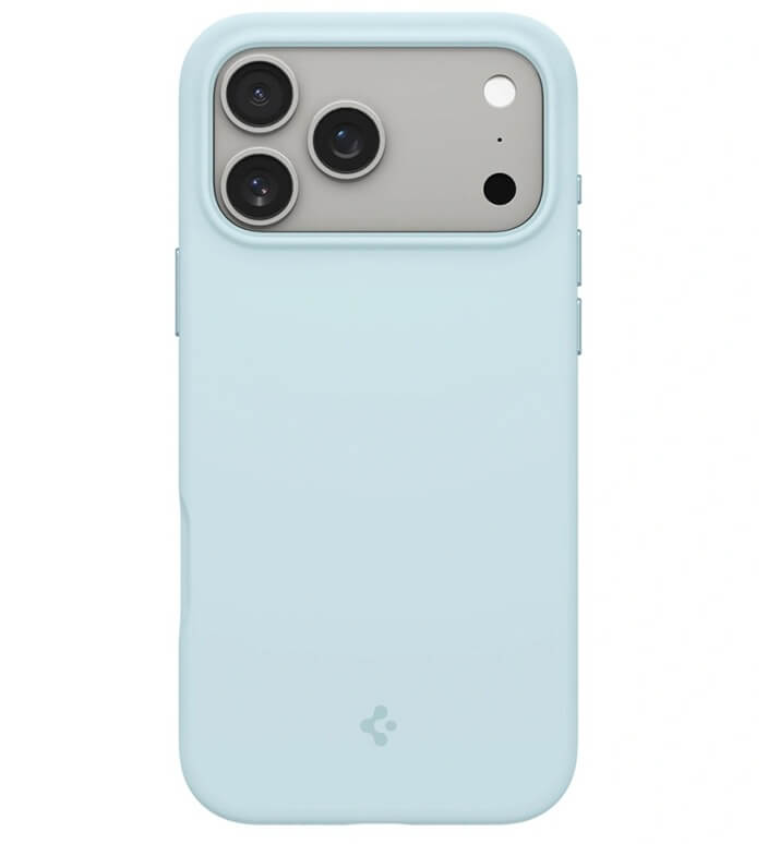 Magsafe Калъф за iPhone 17 Pro Max, Spigen Silicone Fit Case, Син (2)