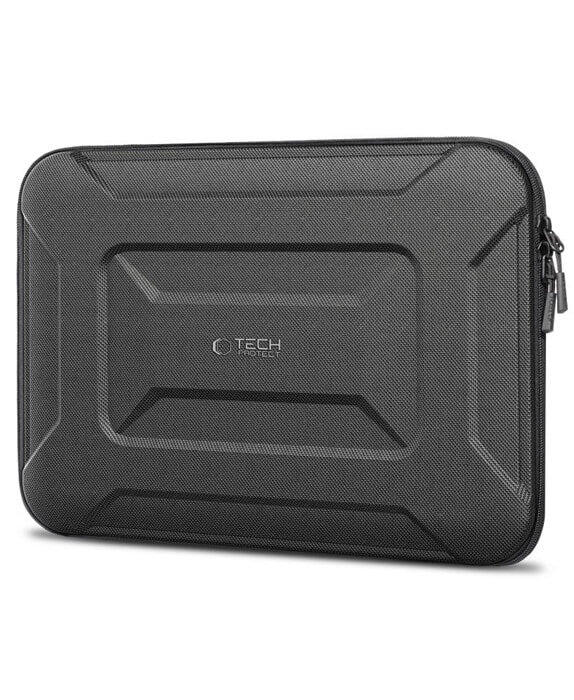 Противоударен Калъф за Лаптоп 13-14", Tech-Protect Rnger-X Tactical HardCase, Черен