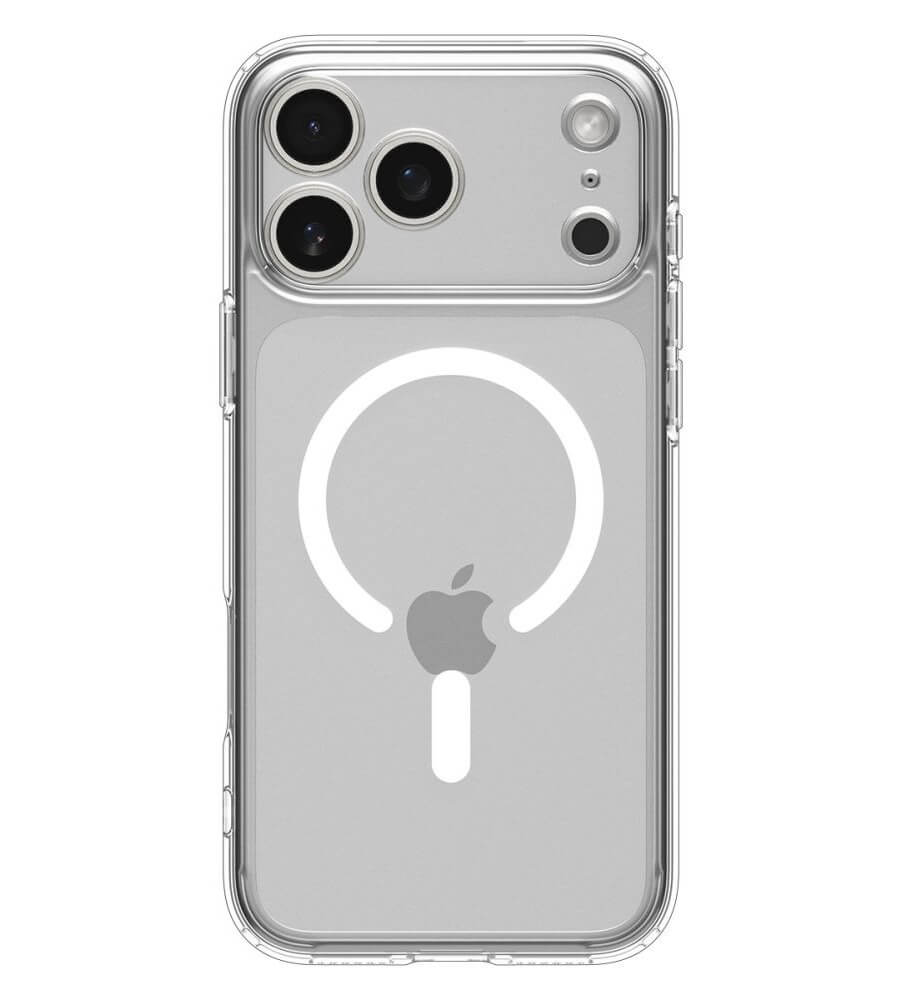 Magsafe Калъф за iPhone 17 Pro, Spigen Ultra Hybrid Case, Бял (2)