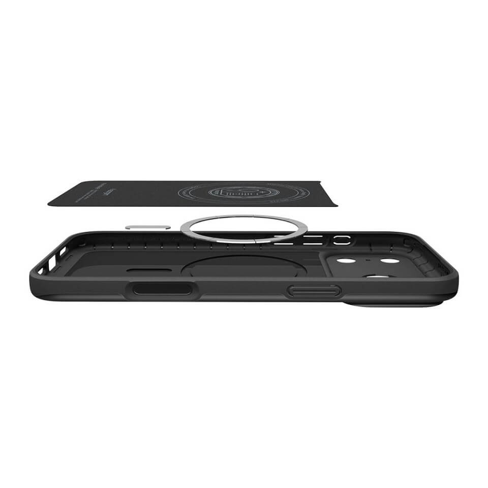 Magsafe Калъф за iPhone 17 Pro Max, Spigen Thin Fit Case, Черен (11)