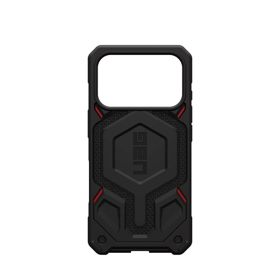 Magsafe Противоударен Калъф за iPhone 17 Pro, UAG Monarch Pro Kevlar Case, Черен (5)
